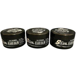 3X Luster's Scurl Fine Grooming Beard Balm 3.5oz, New